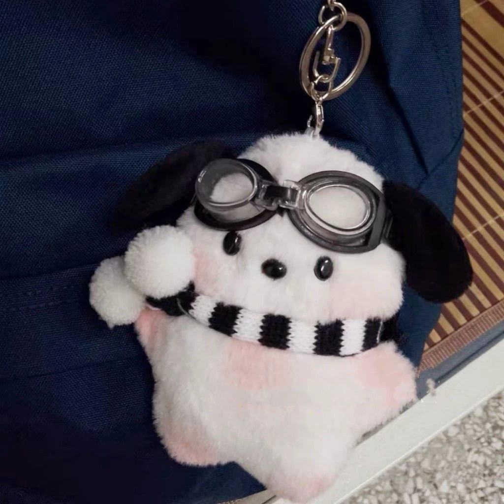 ของเล่นเด็ก  พวงกุญแจ Pochacco สุนัขตุ๊กตาน่ารัก  จี้ตุ๊กตาน่ารัก ห้อยกระเป๋า พร้อมส่ง