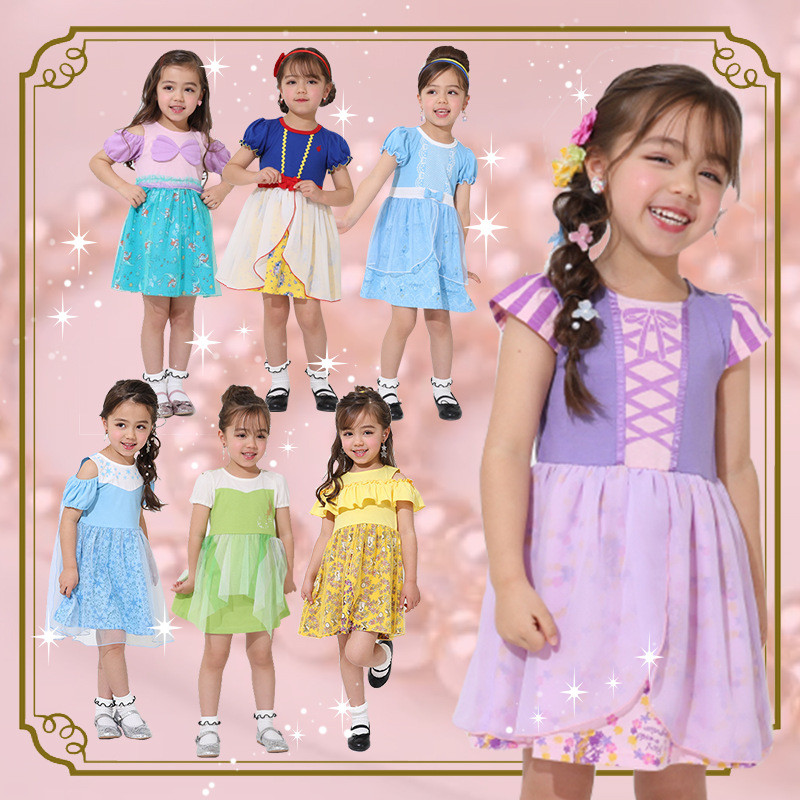 สาวฤดูร้อนชุดเจ้าหญิงผ้าฝ้ายแท้สาวการ์ตูนผ้ากอซชุดสาวกระโปรงวันเด็กกระโปรงยาว