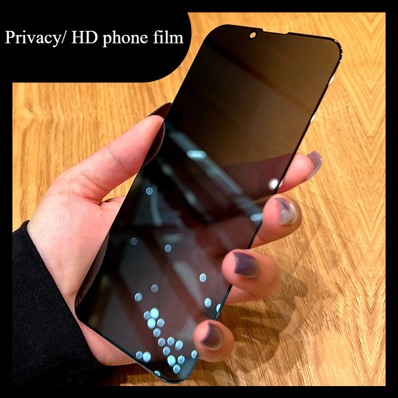 เหมาะสําหรับ Apple iPhone 16 Pro Max 15 ป้องกันการแอบดู iPhone 14 Pro ฟิล์มนิรภัย iPhone 13/14 Promax รวมทุกอย่าง 12 ป้องกันการตก 11 ป้องกันการแอบดู xx ฟิล์มโทรศัพท์แบบเต็มหน้าจอ xsmax scre