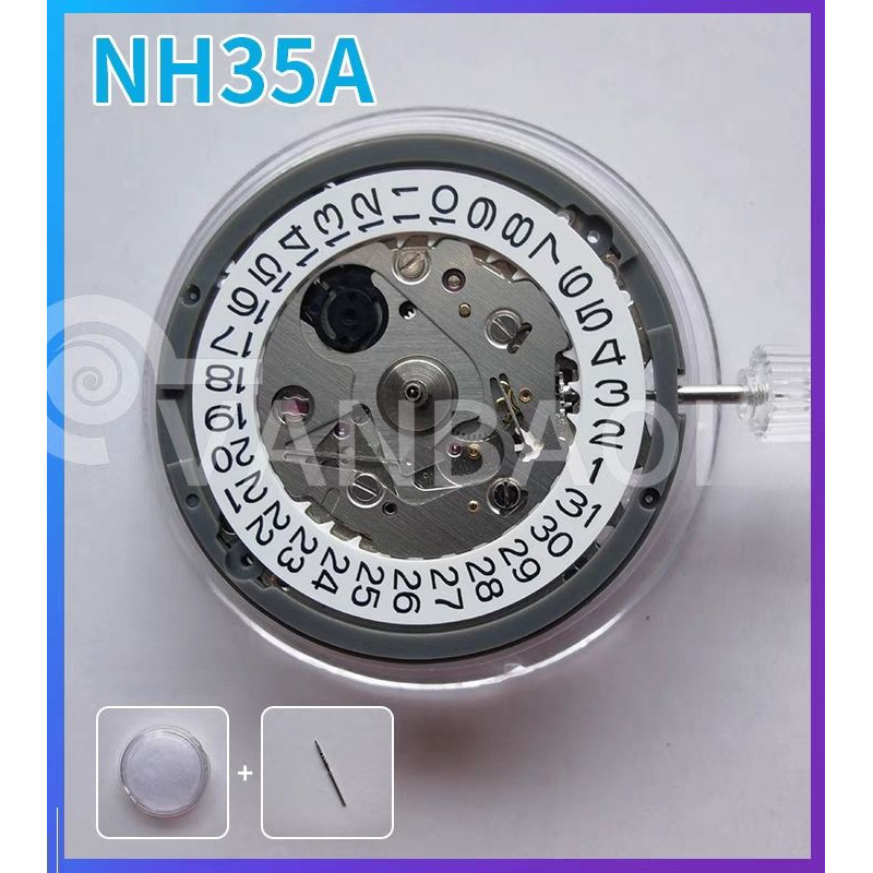 ชิ้นส่วนอะไหล่สําหรับนาฬิกาข้อมือ Japan Nh 35 A Nh 35