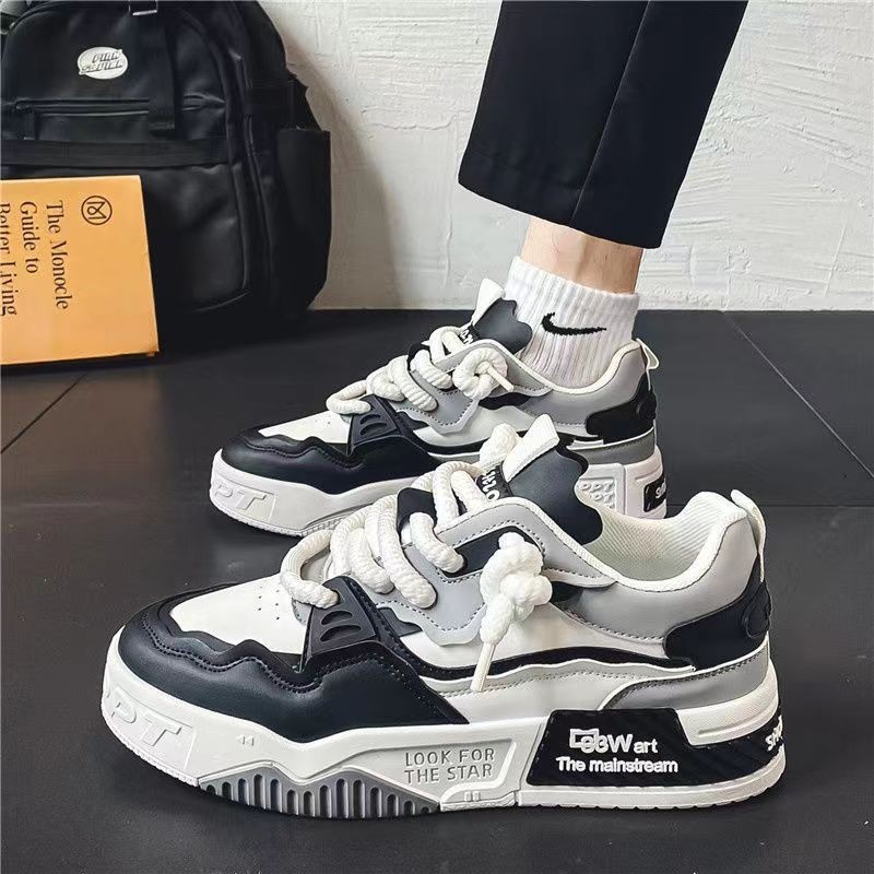 รองเท้าผ้าใบ รองเท้าผ้าใบผู้ชาย พื้นหนา ใส่สบาย ไซส์ 39-44
