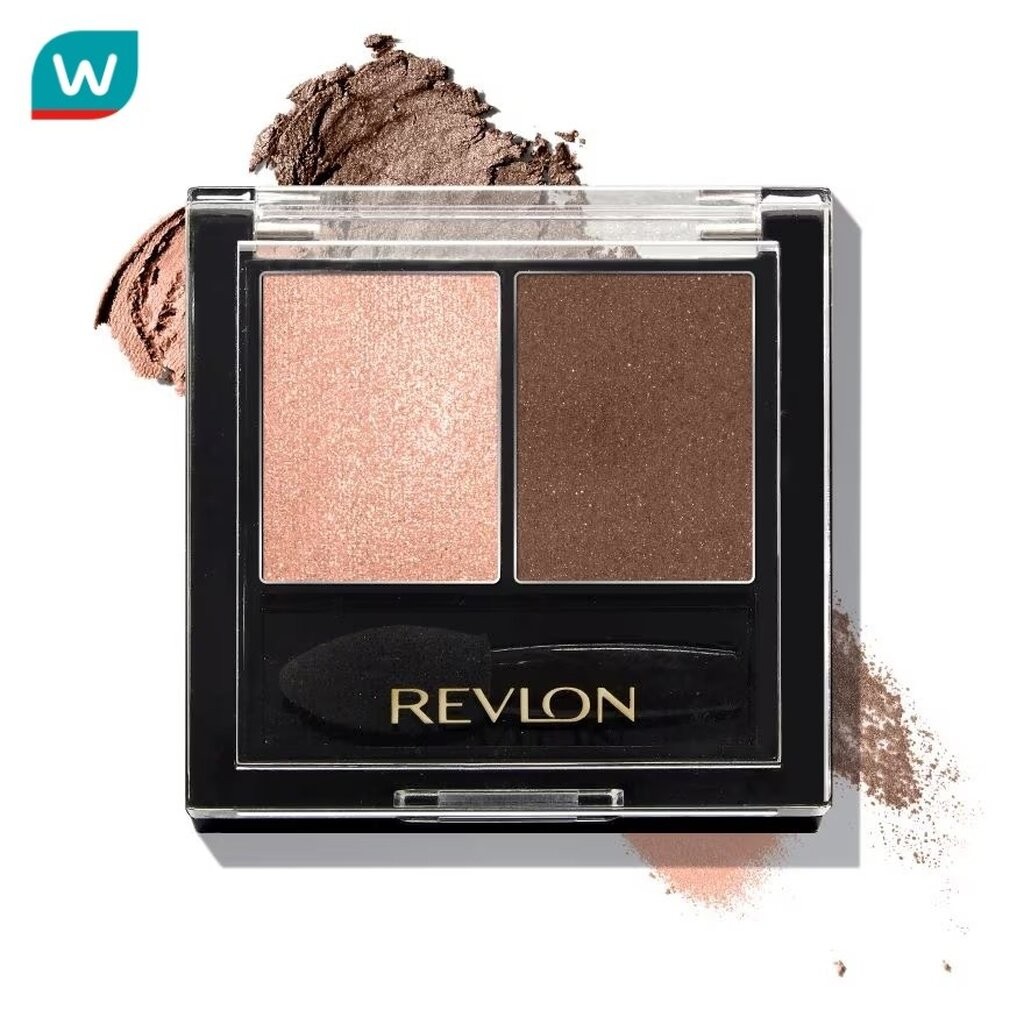 Revlon เรฟลอน เวท ดราย ชาโดว์ ดูโอ้ 3.8ก. พีช เฮเซล