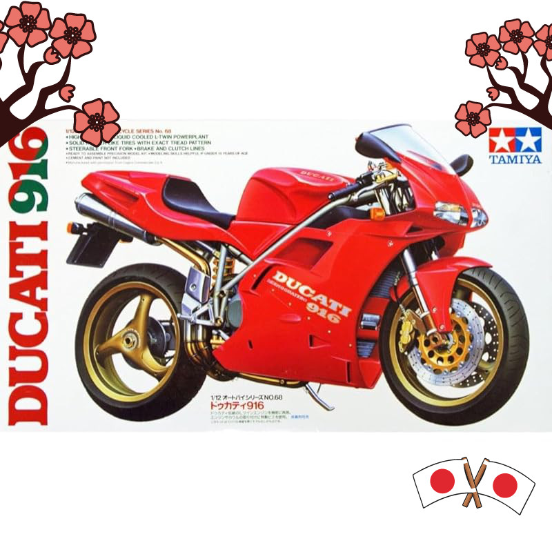 Tamiya 1/12 Motorcycle Series Ducati 916