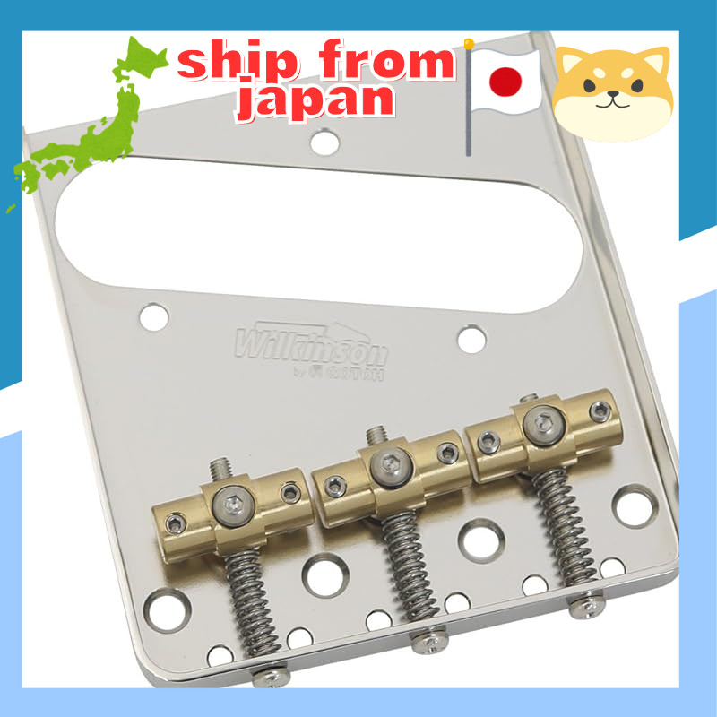 Hosco
Wilkinson by GOTOH TL type bridge, nickel (PWT-3N) WT3-N