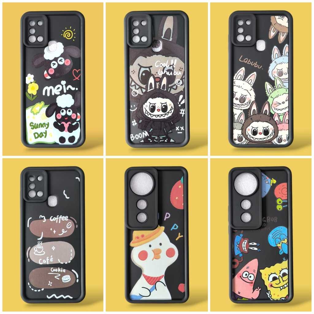 [ CASE LABUBU SPONGEBOB OPPO RENO 4 4G / 4F / 5F / 6 4G / 7 4G / 8 4G / 8T 4G ] SOFT CASE SILICONE R