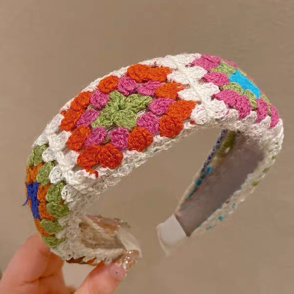 สวยงามสไตล์ชาติพันธุ์เย็บปักถักร้อย Headwear Hairbands เครื่องประดับผม