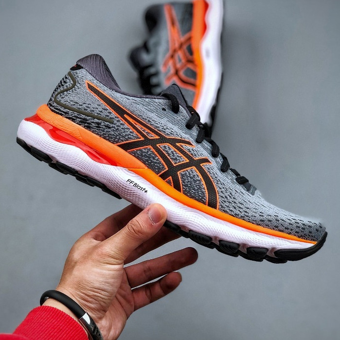 รองเท้าวิ่ง Asics Gel Nimbus 24 สำหรับผู้ชายและผู้หญิง รองเท้ากีฬาเบาและมีการรองรับ