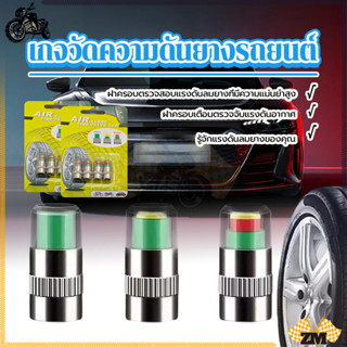 ตัวบ่งชี้แรงดันลมยางรถยนต์ เกจวัดความดันยางรถยนต์ 1*2.3cm  ก…