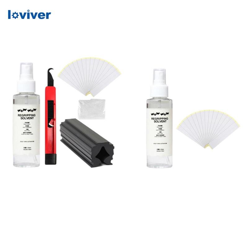 [Loviver] Golf Club Grip Kit 15 Tape Strips(2"x10") ซ่อม 4oz Grip Solvent Regripping
