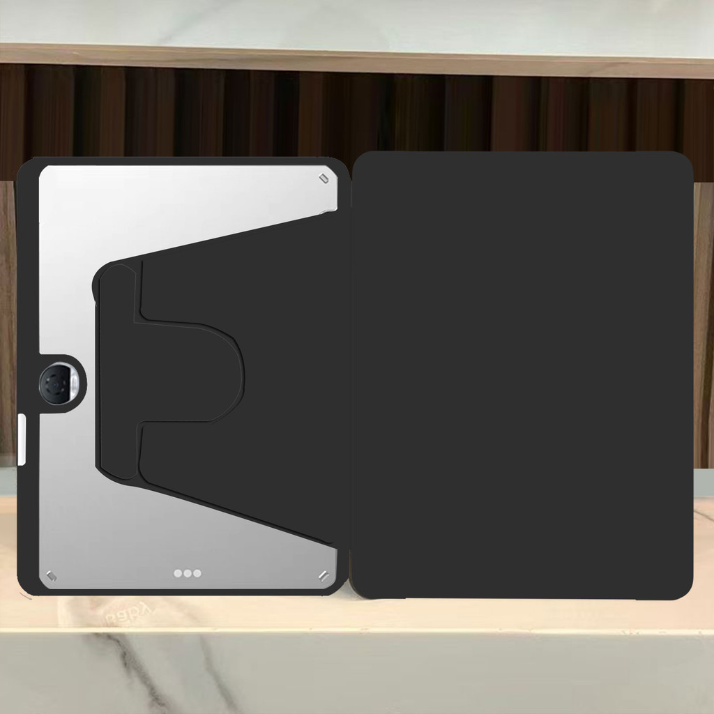 เคส Honor หมุนได้ 360° เคสแท็บเล็ตหนัง TPU สําหรับ Huawei Honor Pad 9 /Honor Pad 8 /Pad X8A/Honor Pa
