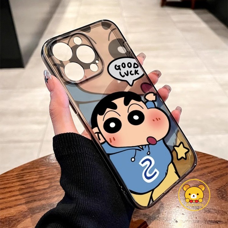 น่ารัก Shin-chan สําหรับ Xiaomi 15 Ultra 14T Pro 14 Civi 13 12 13T 12T 12S 12X 11T Mi 11i 11X 10i 10 10S 10T 9 Lite Ultra 9T CC9 Pro 8 Clear Soft เคสโทรศัพท์การ์ตูนตลก ฝาครอบ ราคา ถูกที่สุด ดีลบีเคเค แกลเลอรีภาพที่ 4