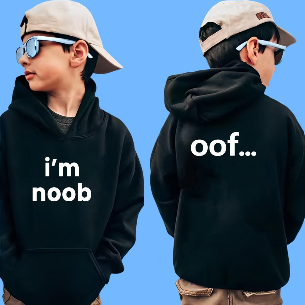 I'm noob เสื้อฮู้ดเด็ก noob Children's Hoodies