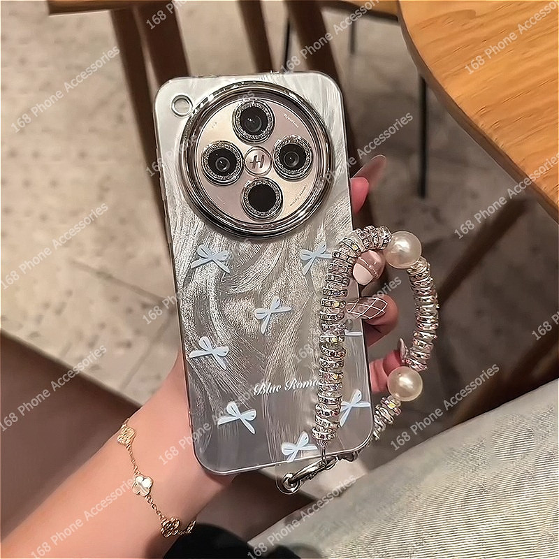 เคส OPPO Find X8 5G เคสน่ารักผีเสื้อโบว์ด้านแข็งกันกระแทกเคสพร้อมแวววาวกล้องฝาครอบเลนส์ป้องกันโทรศัพท์สําหรับเด็กผู้หญิงนักเรียนผู้หญิง - รูปที่ 2