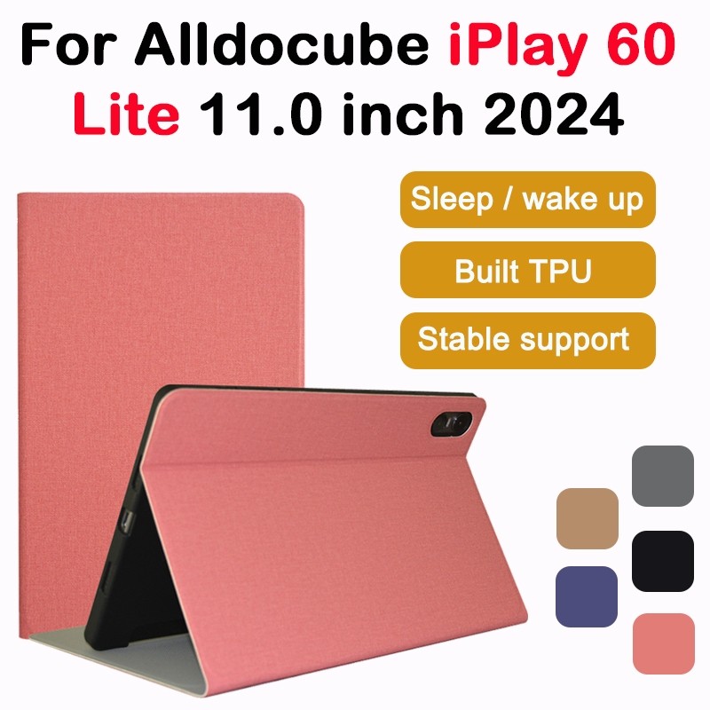 สําหรับ ALLDOCUBE Iplay60s 10.1 นิ้ว U1033 /iPlay 60 Lite 11.0 นิ้ว 2024 แฟชั่นผ้าสไตล์ฝาครอบ TPU ใน