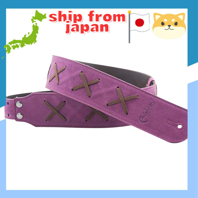 RightOn! STRAPS Guitar and Bass Strap - 6cm Wide, 98-145cm Adjustable, LEGEND DG BROWN