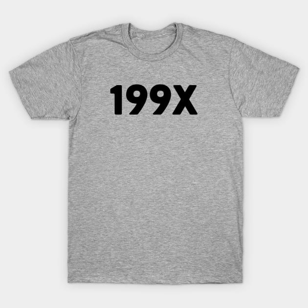 เสื้อยืด Vintage 90S 199X T-Shirt แท้ Cotton 100% เกาหลี S-5XL ใส่สบายๆ รัดรูป แฟชั่น สินค้ามาใหม่