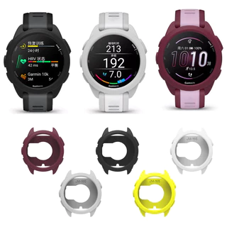 ซิลิโคนป้องกันกรณีสําหรับผู้ Garmin Forerunner 165 นาฬิกากรณีป้องกันกรอบเปลือกกันชน