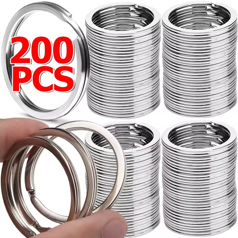50/100/200ชิ้น 25มิลลิเมตรแหวนที่สําคัญ-รอบแบนแยกพวงกุญแจ-ขัดโลหะเปล่าพวงกุญแจสําหรับ ทําเอง ผลการค้นหา