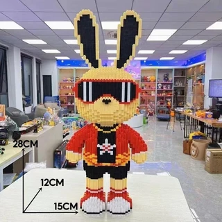 💥พร้อมส่งในไทย💥 เลโก้ บล็อกตัวต่อ โมเดลบล็อกตัวต่อ sanrio โดราเอมอน คาปิบารา บล็อกอาคาร 3D ของเล่นเด็ก