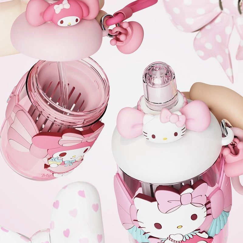 ขวดน้ำพกพา Sanrio Disney Loopy ขนาด 650ML พร้อมสายคล้อง thumbnail 5