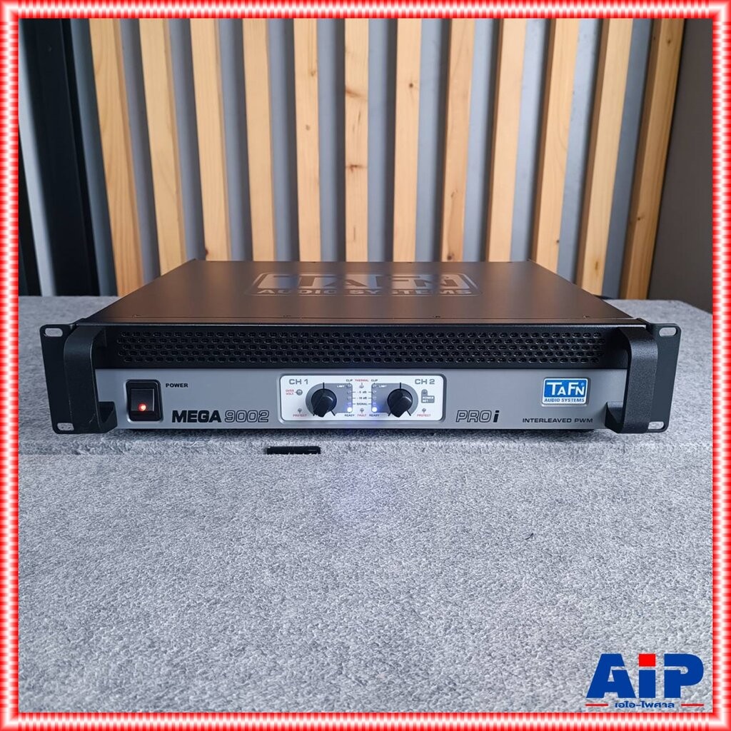 TAFN MEGA-9002 PRO I POWERAMP เพาเวอร์แอมป์ คลาส D 2 แชนแนล MEGA 9002 PRO i เครื่องขยายเสียง แอมป์ M