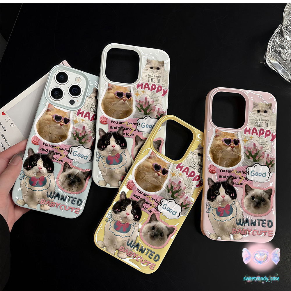 จัดส่งในพื้นที่ เคสเหมือนอุกกาบาต มีสีสัน น่ารัก For IPhone16 15 14 13 12 11 6 7 8 plus Pro Promax X XR XSMAX  YSW25 – โปรปัง