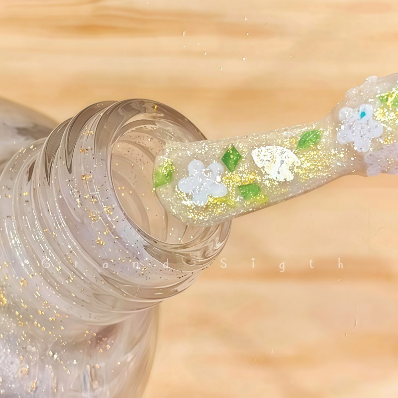 ลายดอกมะลิ  Two-moons ของแท้ ยาทาเล็บสูตรพรีเมียม ไร้กลิ่น แห่งไว ลอกได้ ไม่ต้องอบ ขนาด10ml*1