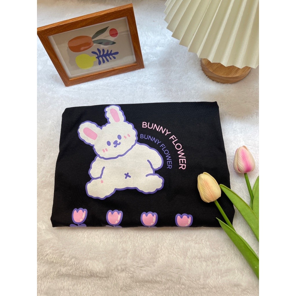 ❤️เสื้อยืดโอเวอร์ไซส์🦋💕 พร้อมส่ง🔥 งาน waffle studio 🧇💖