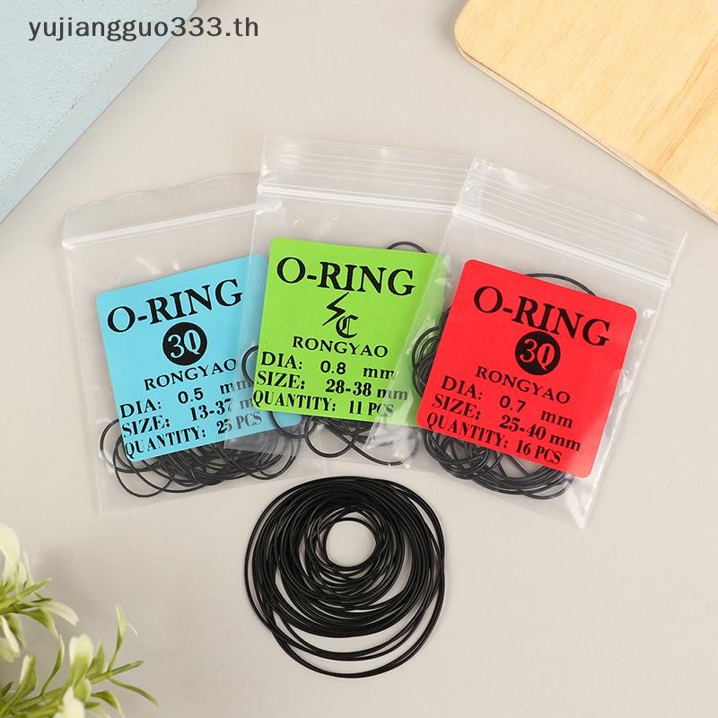 # Th # 1Pack 0.5/0.6/0.7/0.8MM นาฬิกา O-Ring ยางกันน้ํานาฬิกาฝาหลังปะเก็น .