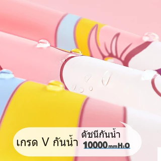 พร้อมจัดส่งเสื้อกันฝนเด็กผู้ชายและเด็กผู้หญิงลายการ์ตูนยูนิคอร์นผ้าeva / children's raincoat