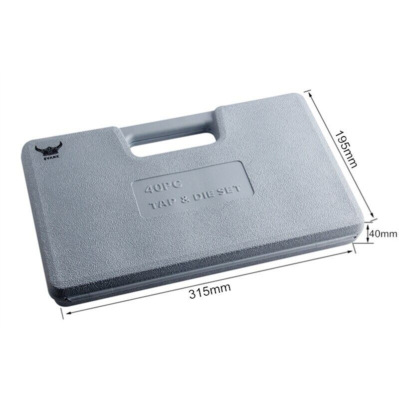 【COD】40 ชิ้น ชุดต๊าปเกลียว ต๊าปชุดเอนกประสงค์ หน่วยมิล กล่องเหล็ก (ชุดมืออาชีพยอดนิยม) เครื่องมือช่าง - รูปที่ 5
