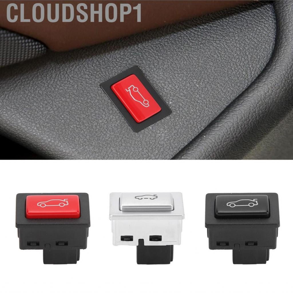 Cloudshop1 Tailgate เปิดปุ่มสวิทช์ Smooth Control Fast Response ยาวความทนทาน Trunk Lid Release ติดตั้งง่าย ABS สำหรับ 1 2 3 4 5 6 7 Series X1 Z4