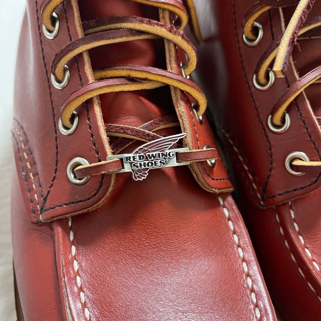 Red Wing REDWING REDWING ป้ายปีก เชือกผูกรองเท้าโลหะ หัวเข็มขัดตกแต่ง Niche-02