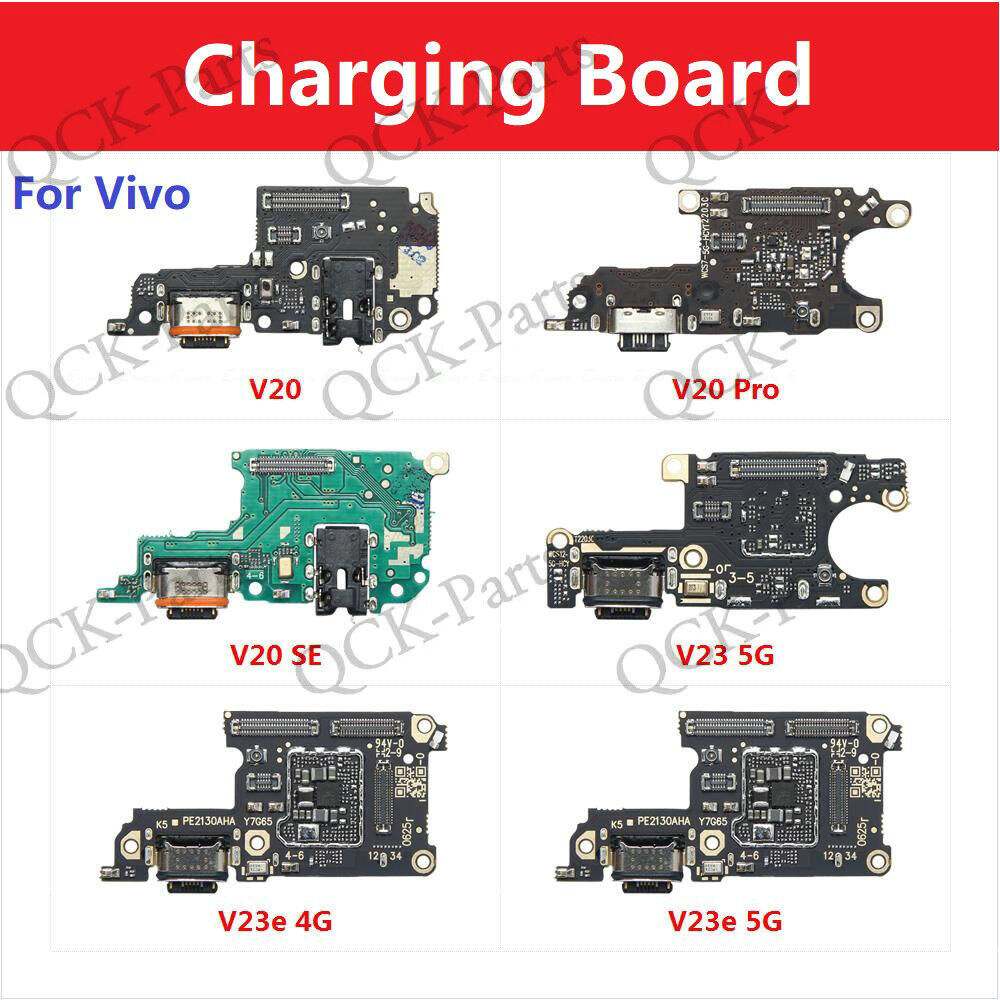 สําหรับ Vivo V20 SE Pro V23 V23e V21e 4G 5G Charger Dock USB ชาร์จพอร์ตปลั๊กไมโครโฟน Flex Cable