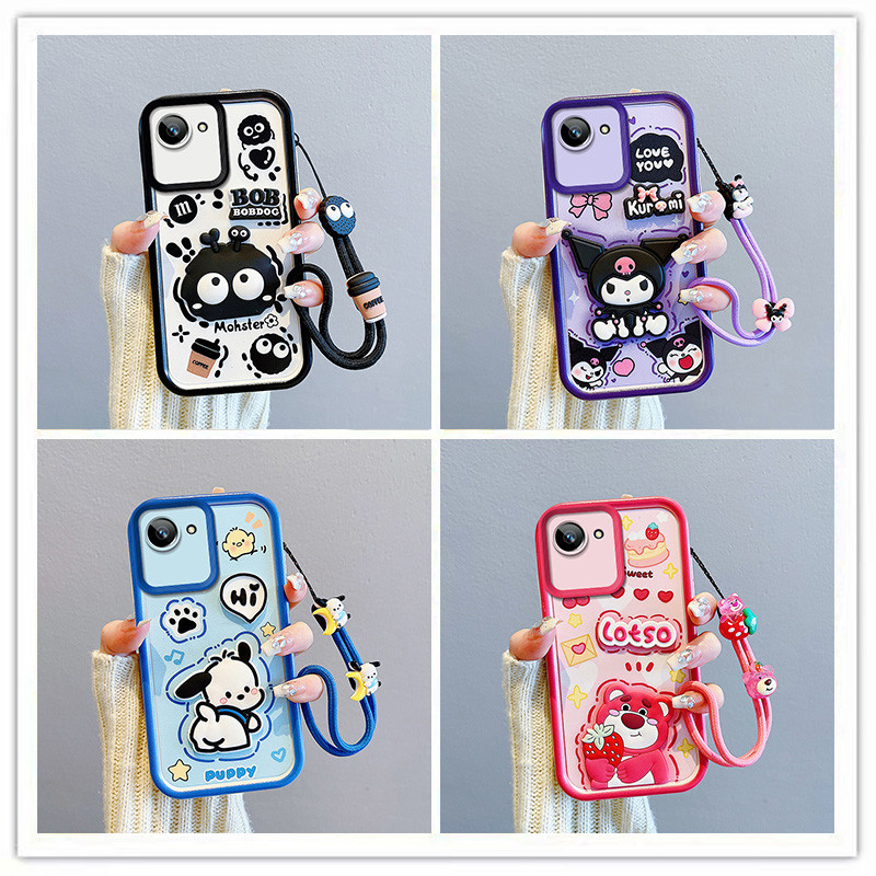 เคส realme c30s Bob 3D ตุ๊กตาเคสโทรศัพท์สําหรับ realme c30 กรณี realme c30s