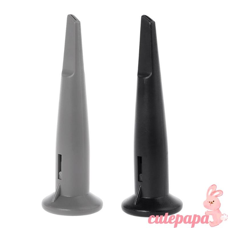Cutep Universal Oscilloscope Probe Cap ฝาครอบป้องกัน Probe Caps สีดําสีเทาพร้อมตะขอ
