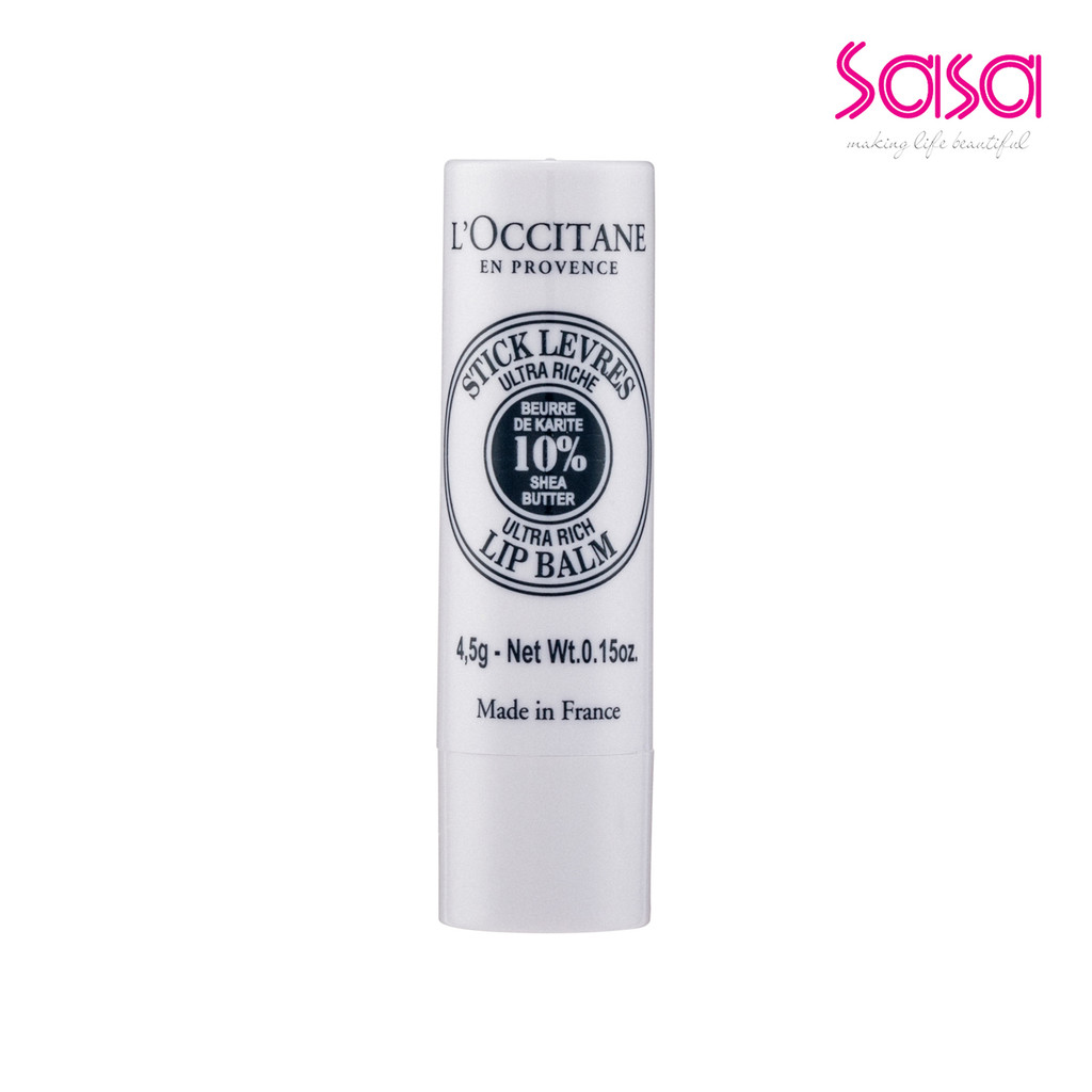 L'Occitane Shea Butter Ultra Rich Lip Balm (4.5g)