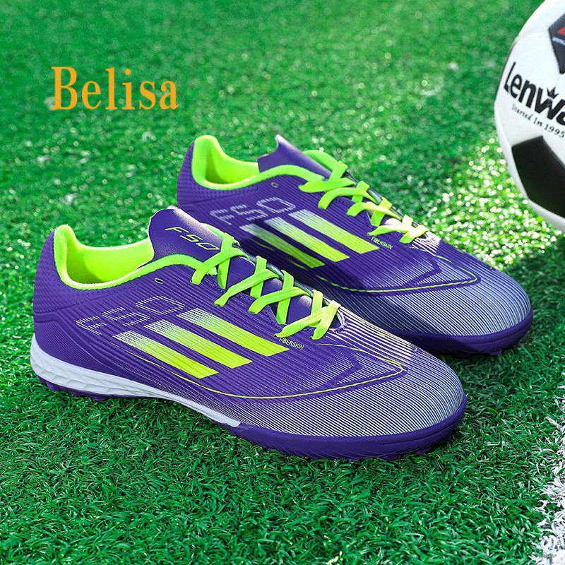 F50 TF Soccer Shoes รองเท้าฟุตบอลกีฬากลางแจ้งสําหรับการแข่งขันฟุตบอลชายและหญิง Size: 35-45