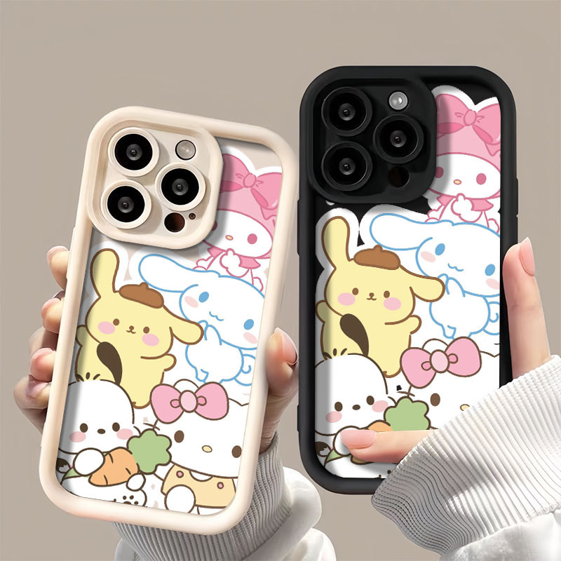 เคสโทรศัพท์มือถือ OPPO A74-4G RENO 5F A17-4G A57-4G REALME C11 REALME C21 REALME8i REALME 12 การ์ตูน