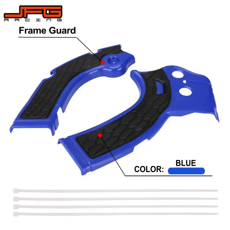 MoMotorcycle X-Grip Frame Guard Protection Cover For Yamaha YZ250F YZ450F WR250F WR450F YZ WR 250 45