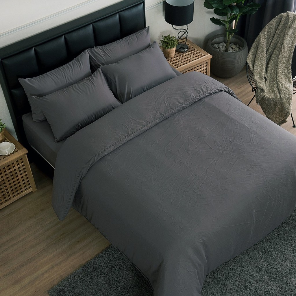 SB Design Square Lucky ชุดผ้าปูที่นอนพร้อมผ้านวม Micro Touch Earth Tone Style Collection ขนาด 5 ฟุต ลาย MC 009