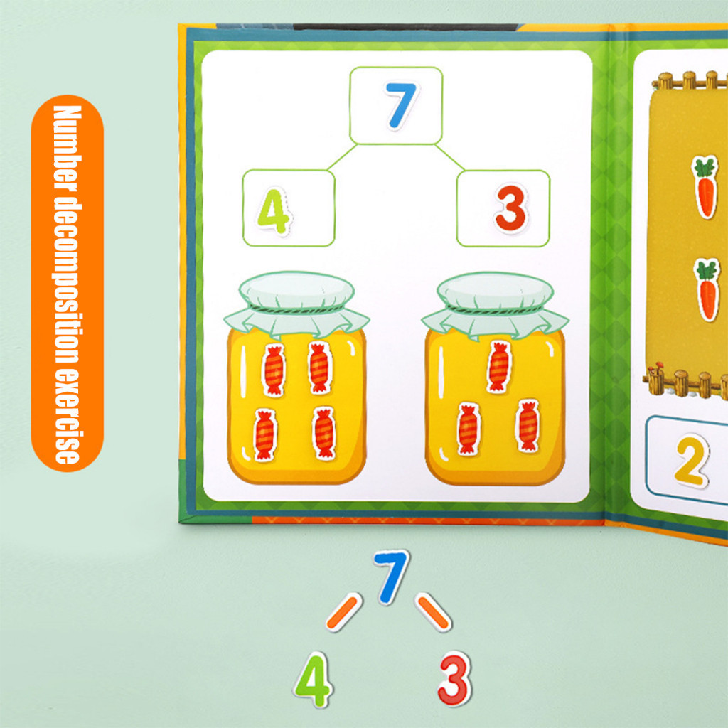 ร้านอยู่ที่ไทย บวกลบเลขอนุบาล สมุดหัดบวกเลข 1-20 คณิต อนุบาล แบบฝึกหัดคิดเลข เสริมทักษะคณิต - รูปที่ 5