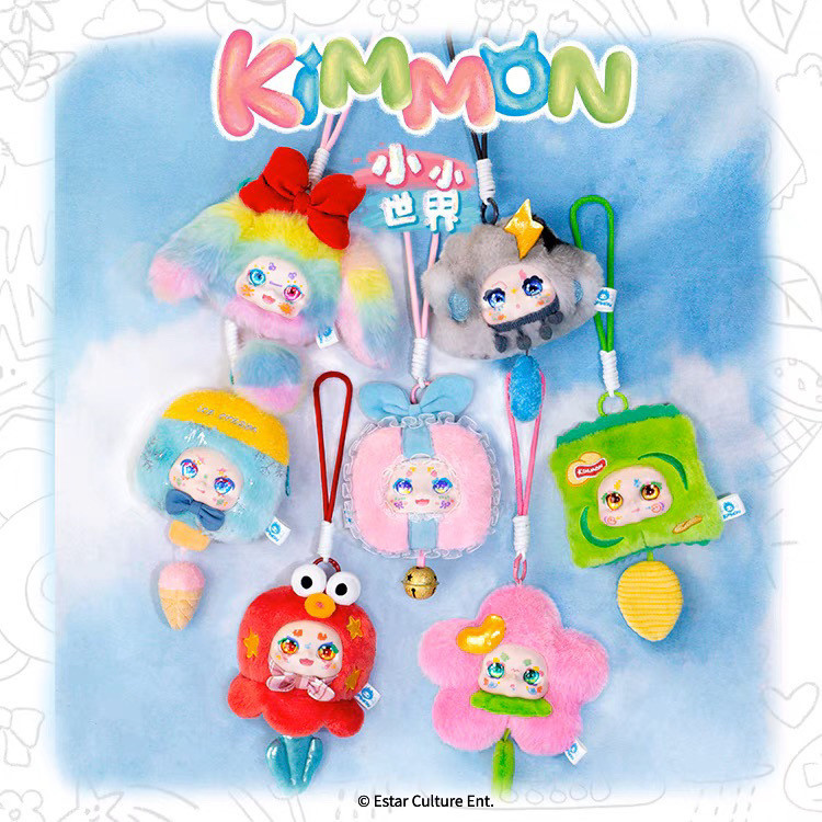 Kimmon V10 Little World Kimmon Bio หูฟังกระเป๋า Mystery Box จี้ตุ๊กตาหูฟังกระเป๋าของขวัญ