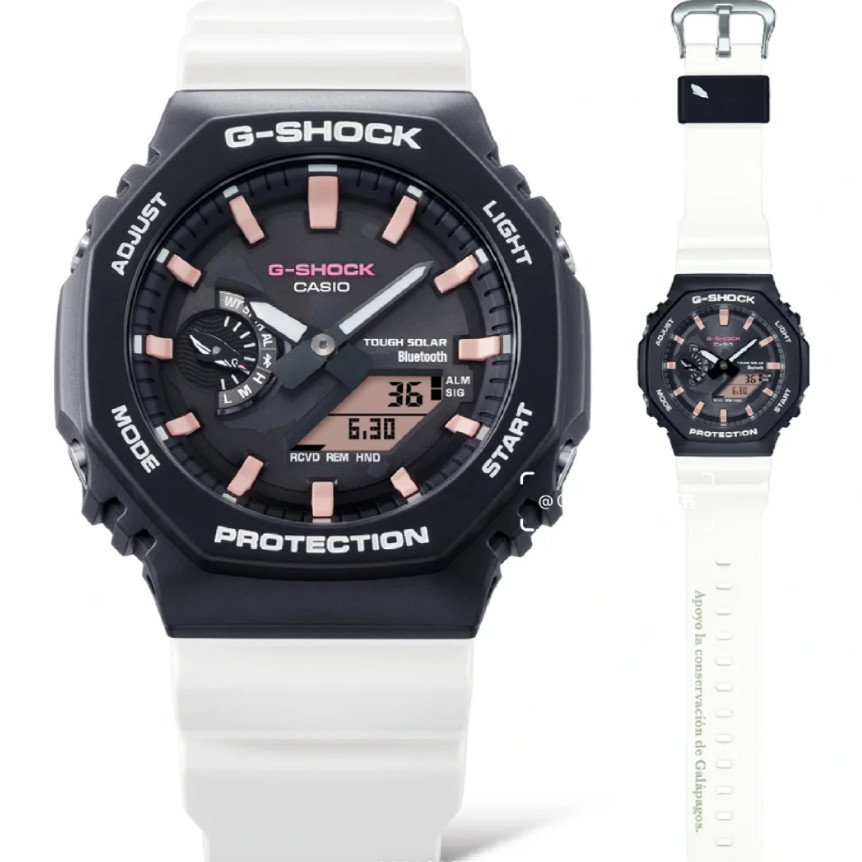 GA-2100CD Marine Iguana และ penguin Men Watch นาฬิกาดิจิตอลนาฬิกา GA-2100MNG-2A สายนาฬิกาเรซิ่น w156