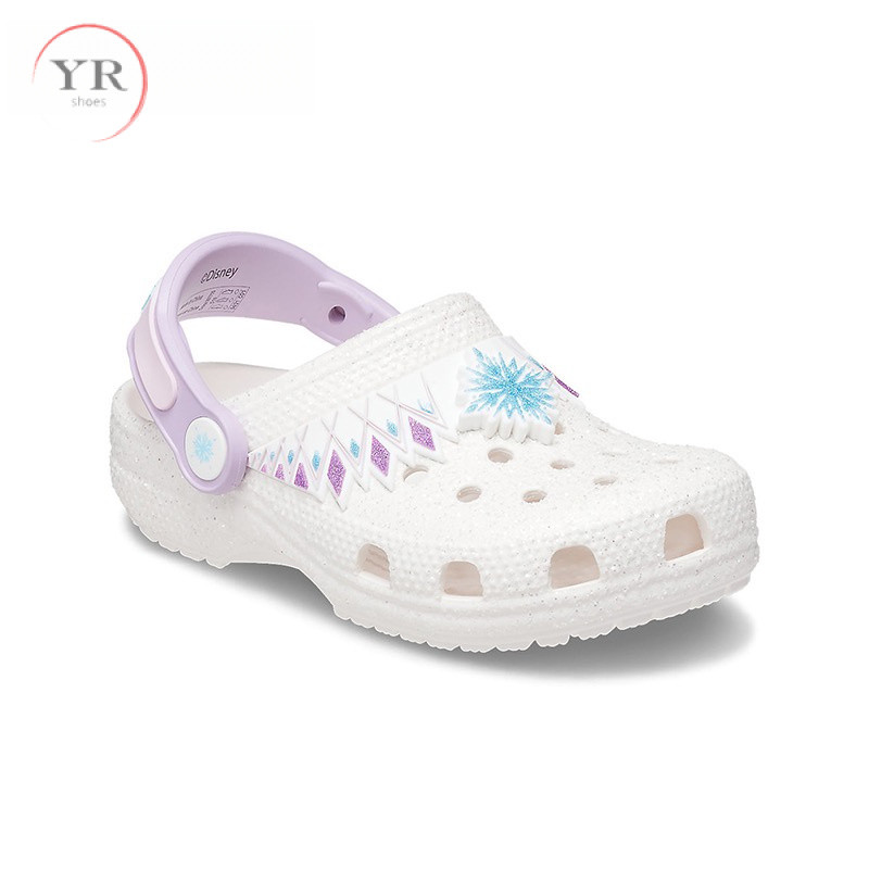 เด็กผู้หญิง Frozen Elsa Clog Crocs เด็กเด็กวัยหัดเดินรองเท้าแตะเด็ก