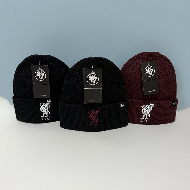 ยี่ห้อ Brimless Hat หมวกถักลิเวอร์พูลกันลม