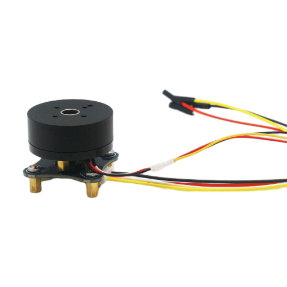 2804 Hollow Shaft Brushless DC มอเตอร์ + AS5600 แม่เหล็ก Encoder ชุด Hall Sensor ด้านนอกโรเตอร์ BLDC มอเตอร์ชุดสนับสนุน FOC ควบคุม