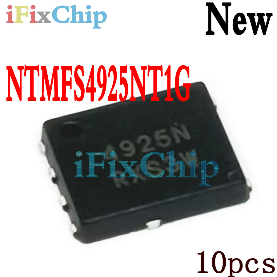10 ชิ้นแบรนด์ใหม่ NTMFS4925NT1G NTMFS4925N 4925N QFN-8 ชิปเซ็ต