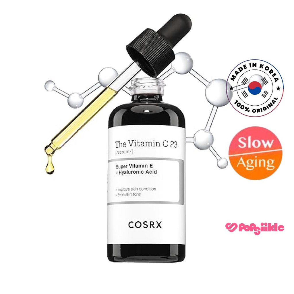 COSRX The Vitamin C 23 Serum 20g เซรั่มช่วยลดเลือนรอยดำรอยสิว ปรับผิวหมองคล้ำให้กระจ่างใส
