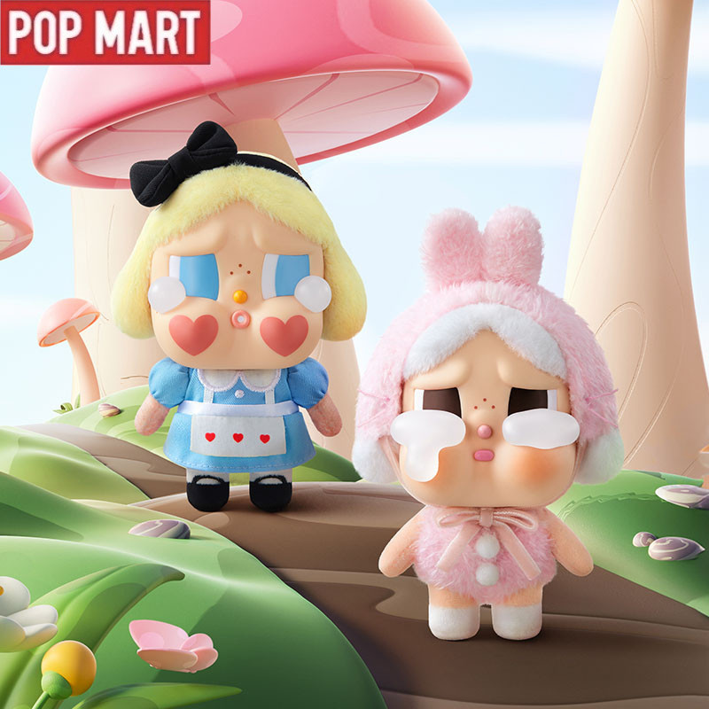 Popmart Official CRYBABY Tears Factory Series จี้ตุ๊กตาหน้าไวนิล v3 รูปของขวัญ